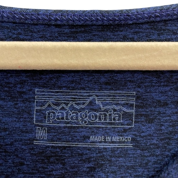 Patagonia 3/4-Sleeved Seabrook Dress Blue Size Medium - Picture 4 of 6
